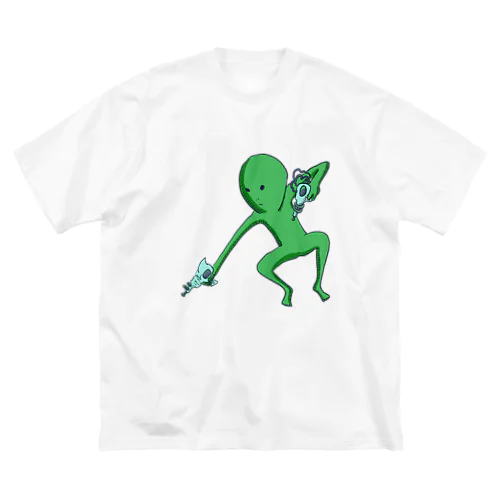 宇宙人くん：光線ピューピュー Big T-Shirt