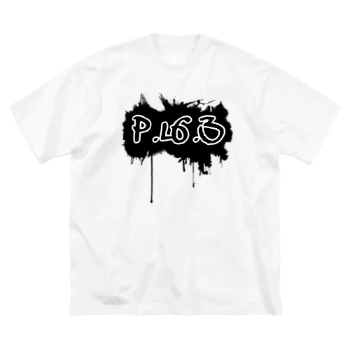 P.L6.3【インク垂れ】 ビッグシルエットTシャツ