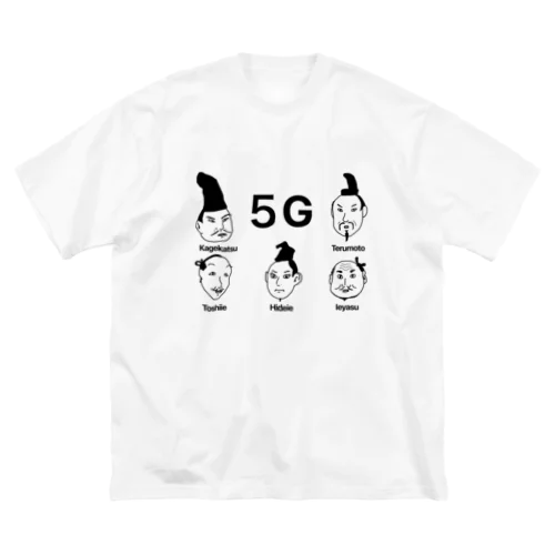 五大老 ビッグシルエットTシャツ