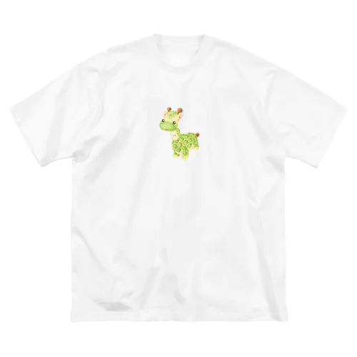 フルーツアニマル　ラフランスキリン ビッグシルエットTシャツ