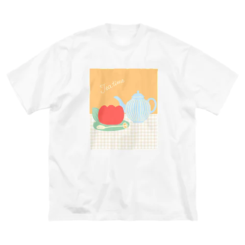 チューリップ×ティーカップ Big T-Shirt