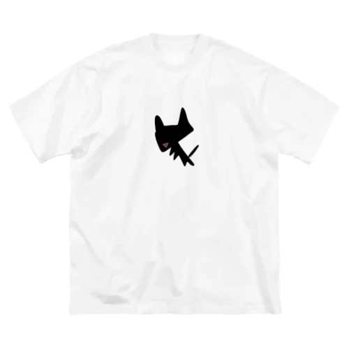 影武者黒子犬 ビッグシルエットTシャツ