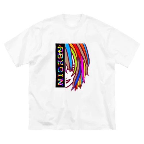 ロゴ0~Begin  『Human』 ビッグシルエットTシャツ