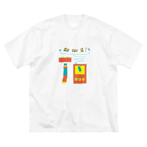 Go for it！ 【ビタミンフードカラー】 Big T-Shirt