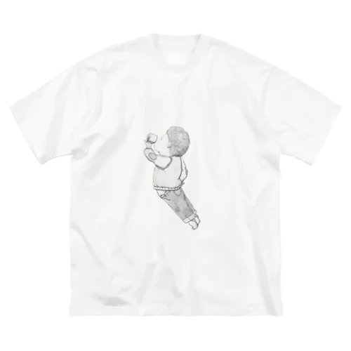 ボールペンkids #003 ビッグシルエットTシャツ