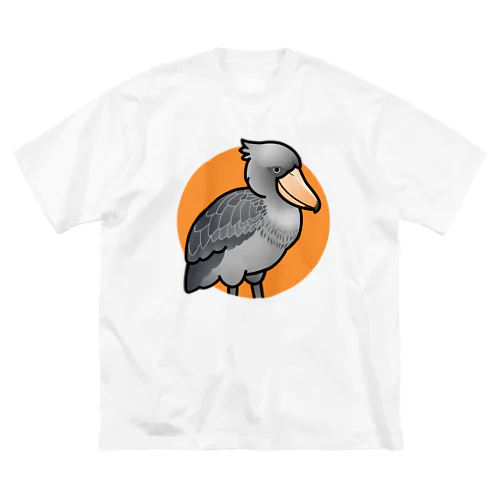 Chubby Bird ハシビロコウ Big T-Shirt