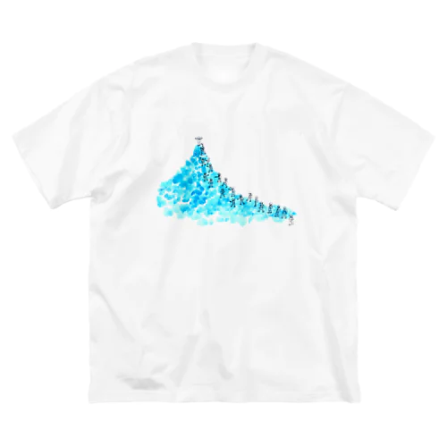 water blue mountain Big T-Shirt