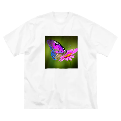 綺麗な蝶 ビッグシルエットTシャツ