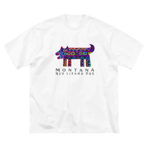 モンタナ・レッド・リザード・ドッグ ビッグシルエットTシャツ