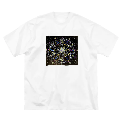 開運マンダラ(恋愛運) ビッグシルエットTシャツ