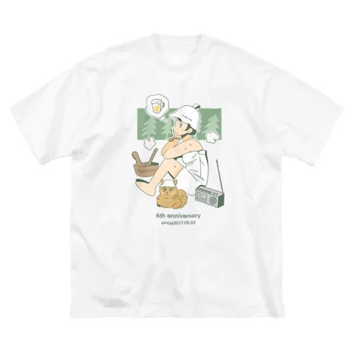 6周年記念 ゆきなの湯  ビッグシルエットTシャツ