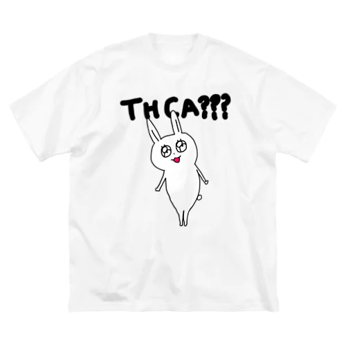 THCA⁇? ビッグシルエットTシャツ