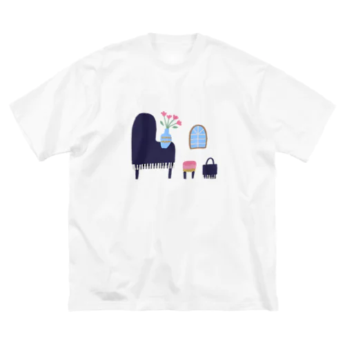 グランドピアノのある部屋 Big T-Shirt