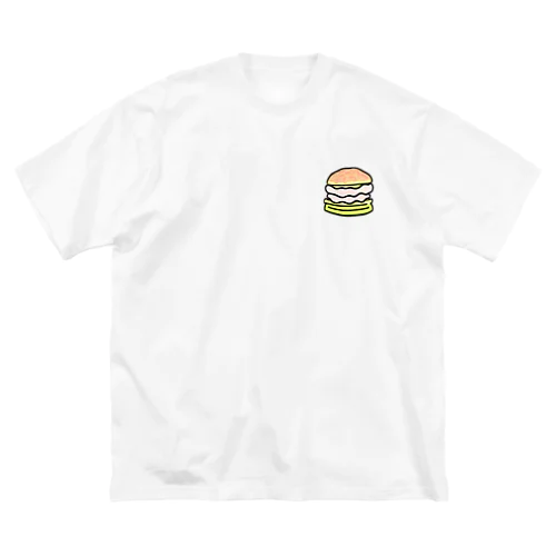 burger&バーガー ビッグシルエットTシャツ