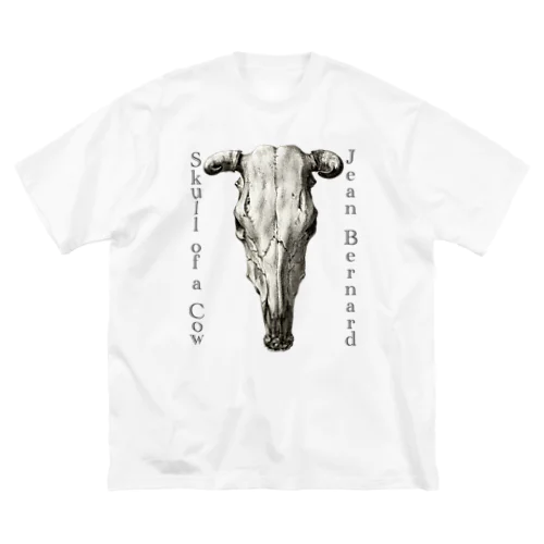 牛の頭蓋骨　ジーン・バーナード　Jean Bernard / Skull of a Cow Big T-Shirt