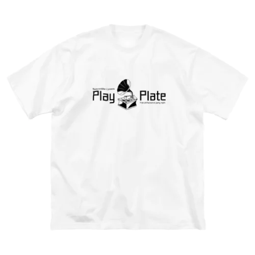 play plateグッズ ビッグシルエットTシャツ