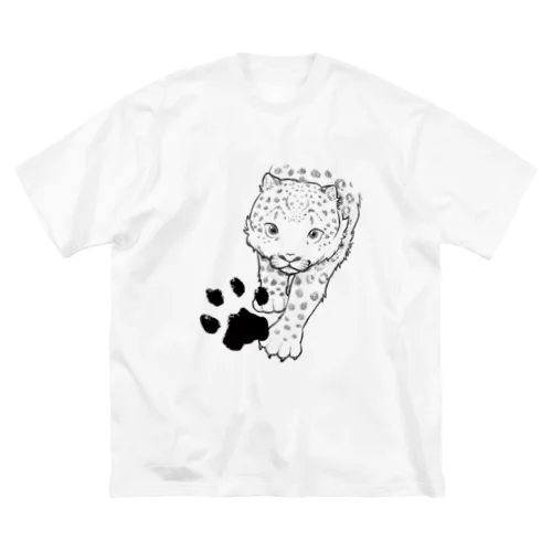 ユキヒョウ - snowleopard ビッグシルエットTシャツ