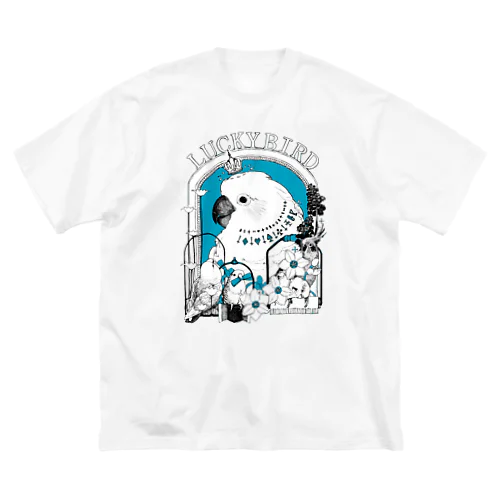 LUCKY BIRD ビッグシルエットTシャツ