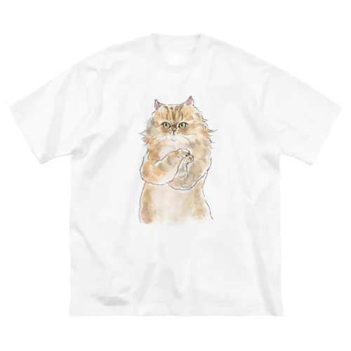 おねだりにゃんこ ビッグシルエットTシャツ