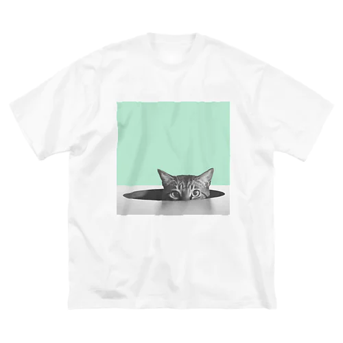 【穴からモン02】 ビッグシルエットTシャツ