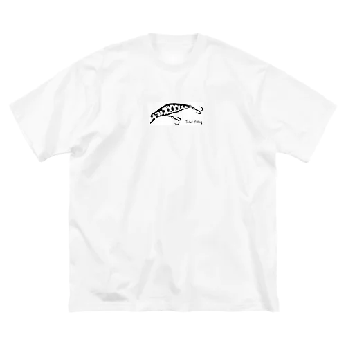 和風Trout Fishing  ビッグシルエットTシャツ