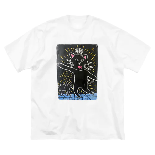 sei03.h・ねこといぬ ビッグシルエットTシャツ