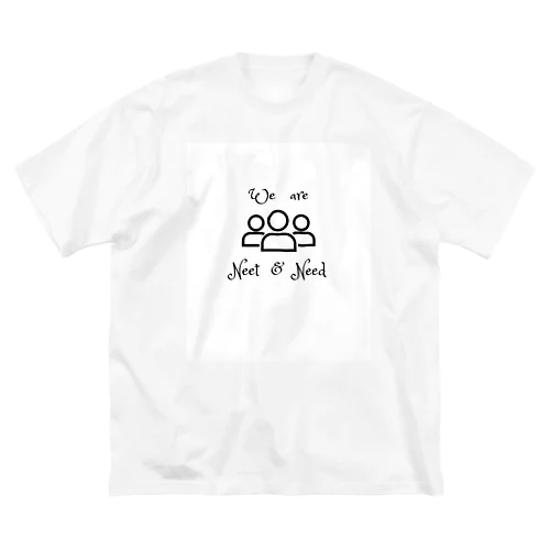 Neet & Need ビッグシルエットTシャツ