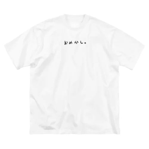 おめかし。シャツ ビッグシルエットTシャツ