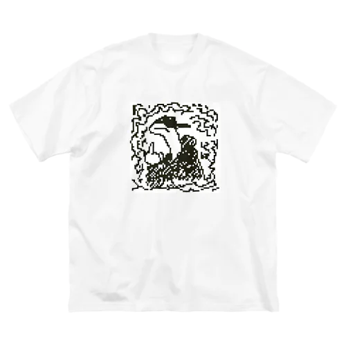 gangimari art04 tokage ビッグシルエットTシャツ