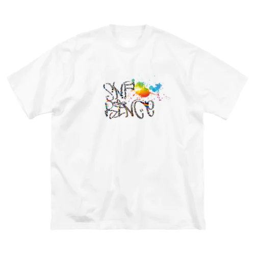 ベルリンの壁 Snprince logo ビッグシルエットTシャツ