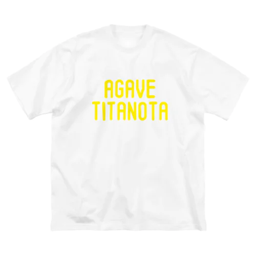 AGAVE TITANOTA YELLOW  ビッグシルエットTシャツ