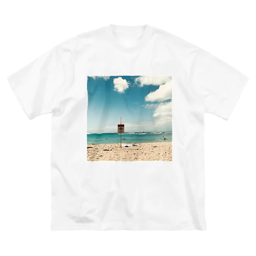 海、砂浜、空 Big T-Shirt