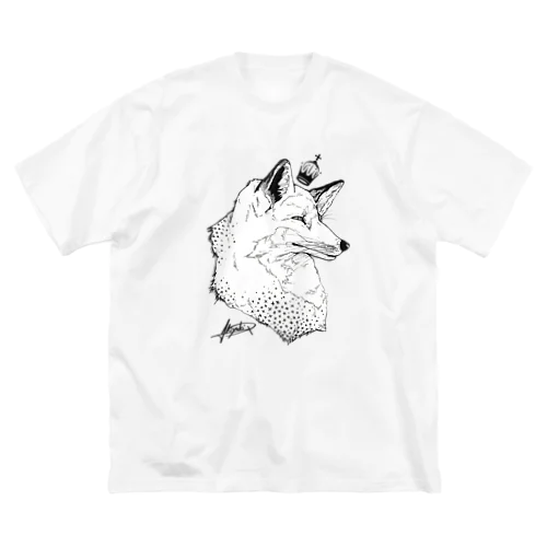 アカギツネ ビッグシルエットTシャツ