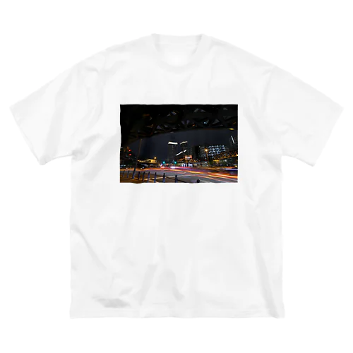 光跡 - Junction Light trail - ビッグシルエットTシャツ