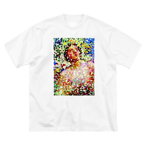 絵画プリント〜モザイク柄風〜 Big T-Shirt