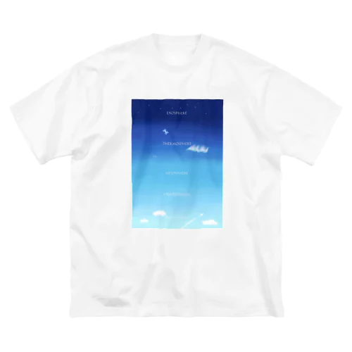 大気圏 ビッグシルエットTシャツ