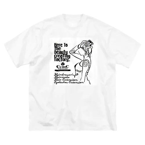 CUBICオリジナルアイテム ビッグシルエットTシャツ