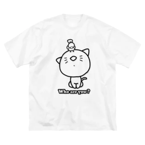 アナタはだあれ？(透過ver.) ビッグシルエットTシャツ