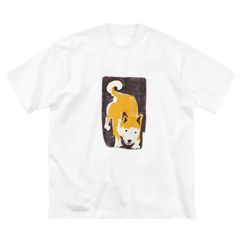 犬ドッグ毛並み硬め Big T-Shirt