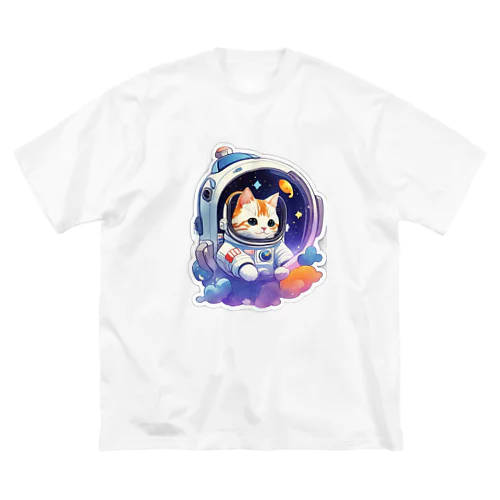 とっても可愛いネコの宇宙飛行士 Big T-Shirt