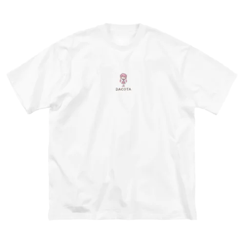 No.069 ふちゃん【黒ロゴ】 Big T-Shirt