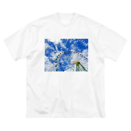 空と観覧車 ビッグシルエットTシャツ