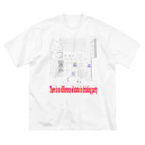 gp×原酒店コラボ2023 Light gray ビッグシルエットTシャツ