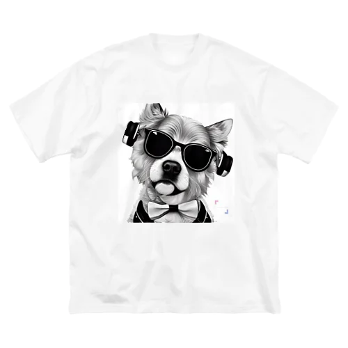 Connect Art 003 Dog ビッグシルエットTシャツ