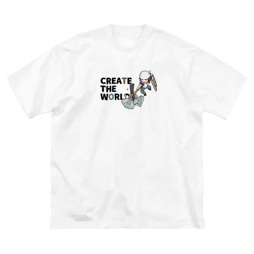 CREATE THE WORLD ビッグシルエットTシャツ