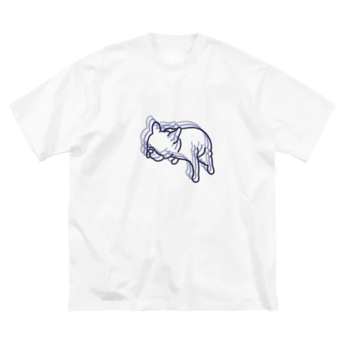 POOP Frenchie ビッグシルエットTシャツ