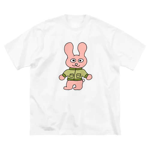 ジャケうさ  Big T-Shirt