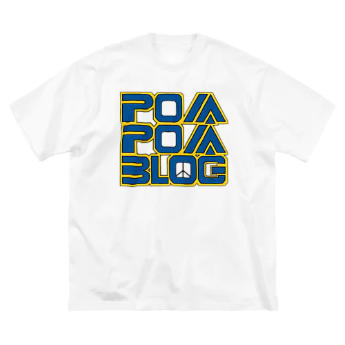 Pom City Four Logo🇺🇦 #ウクライナ ビッグシルエットTシャツ