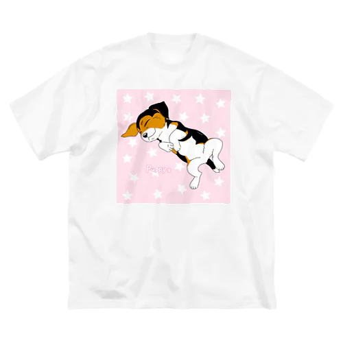 おやすみパピー　A ビッグシルエットTシャツ