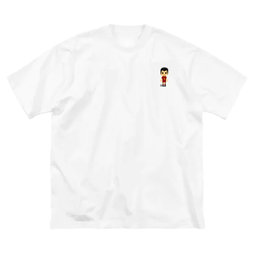 [ドット絵] サッカー選手 Vol.005 ビッグシルエットTシャツ